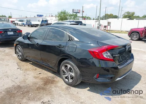 2020 Honda Civic Lx from USA, damaged, VIN 19XFC2F60LE007907